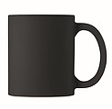 Matný keramický hrnček, 300 ml, čierny