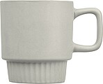 Matný keramický hrnček 300 ml, sivá