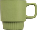 Matný keramický hrnček 300 ml, svetlozelená