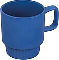 Matný keramický hrnček 300 ml, tmavomodrá