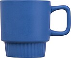 Matný keramický hrnček 300 ml, tmavomodrá