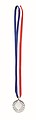 Medaile, 5 cm, strieborná