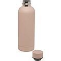 Medená vákuovo izolovaná fľaša 500 ml, svetloružová