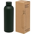 Medená vákuovo izolovaná fľaša 500ml, sýto zelená
