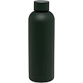 Medená vákuovo izolovaná fľaša 500ml, sýto zelená
