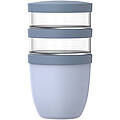 Mepal Ellipse 3-dielny obedový hrniec s objemom 500 ml + 2 × 200 ml, kráľovská modrá
