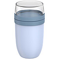 Mepal Ellipse hrniec na jedlo s objemom 750 + 300 ml, kráľovská modrá