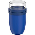Mepal Ellipse hrniec na jedlo s objemom 750 + 300 ml, tmavomodrá