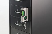 Mini magnetická hliníková vodováha, strieborná