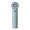 Mini ručný vysokorýchlostný ventilátor, jemne modrá