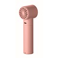 Mini ručný vysokorýchlostný ventilátor, jemne ružová