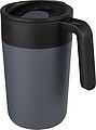 MISTIO Termohrnček z recyklovaného plastu, 400 ml, sivý