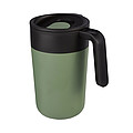 MISTIO Termohrnček z recyklovaného plastu, 400 ml, zelený