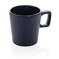 Moderný keramický hrnček na kávu, námornícka modrá