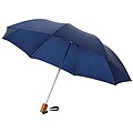 Modrý skladací dáždnik s priemerom 90cm