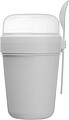 Müsli pohár „to go“ 500 ml, biely