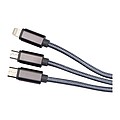 Nabíjací kábel 4v1, koncovky USB, Micro USB, USB-C a lightning
