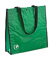 Nákupná taška z recyklovaného materiálu, zelená