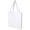 Nákupná taška z recyklovanej bavlny 140 g/m2, biela