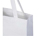 Nákupná taška z recyklovanej bavlny 140 g/m2, biela