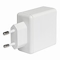 Napájacia zástrčka USB adaptéra, biela