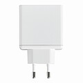 Napájacia zástrčka USB adaptéra, biela