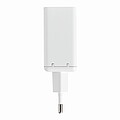 Napájacia zástrčka USB adaptéra, biela