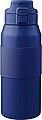Nerezová dvojstenná fľaša 800 ml, modrá