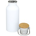 Nerezová fľaša na pitie, 550ml, biela