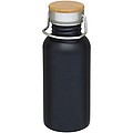 Nerezová fľaša na pitie, 550ml, čierna