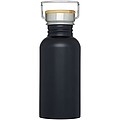 Nerezová fľaša na pitie, 550ml, čierna
