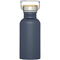 Nerezová fľaša na pitie, 550ml, modrosivá