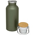 Nerezová fľaša na pitie, 550ml, svetlo vojenská zelená