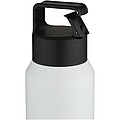 Nerezová fľaša na vodu 600 ml s medenou vákuovou izoláciou, biela