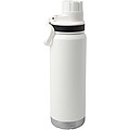 Nerezová fľaša na vodu 700 ml s medenou vákuovou izoláciou, biela