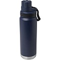 Nerezová fľaša na vodu 700 ml s medenou vákuovou izoláciou, námornícka modrá