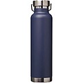 Nerezová fľaša na vodu s mediovou vakuovou izoláciou 650 ml, námornícka modrá