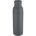 Nerezová fľaša na vodu s vákuovou izoláciou 650 ml, tmavo sivá