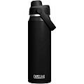 Nerezová fľaša na vodu so závitovým uzáverom 750ml, čierna