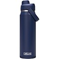 Nerezová fľaša na vodu so závitovým uzáverom 750ml, námornícka modrá