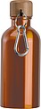 Nerezová fľaša s karabínou 400 ml, oranžová