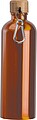 Nerezová fľaša s karabínou 750 ml, oranžová