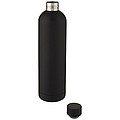 Nerezová termo fľaša, 1l, čierna