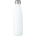 Nerezová termo fľaša na pitie, recyklovaná nehrdzavejúca oceľ, 500ml, biela