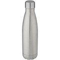 Nerezová termo fľaša na pitie z recyklovanej nehrdzavejúcej ocele, 500ml, strieborná