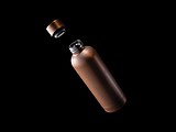 Nerezová termoska 500ml, hnedá