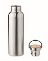 Nerezová termoska, 750ml s bambusovým viečkom
