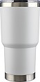 Nerezový dvojstenný termohrnček 590 ml, bielá