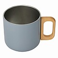 Nerezový hrnček 350 ml, sivá