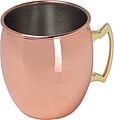 Nerezový hrnček s medeným povrchom 500 ml, ružová